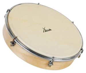 10" Hand Trommel Rahmentrommel Frame Drum Percussion Tamburin Natur Fell - Bild 1 von 9