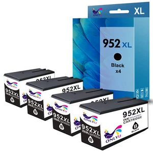 952XL Black Ink Cartridges For HP Officejet Pro 8710 7740 8210 8216 8218 8720 - Picture 1 of 9