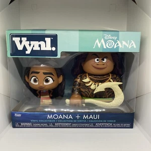 Funko Vynl. Disney: Moana + Maui Vinyl 2 Pack Hard To Find JUNE - Picture 1 of 7