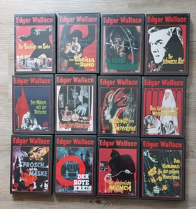 Edgar Wallace: schöne DVD Sammlung, 22 Filme in Top Zustand, Portofrei - Bild 1 von 2