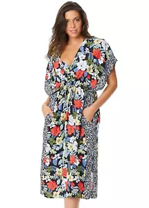 Jessica Simpson Women's Standard Basic Swim Bathing Suit Cover Up Multiple Style - Picture 1 of 2