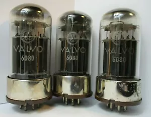 6AS7/6080 Mullard branded Valvo, NOS/NUOVO CON SCATOLA, 3 pezzi, condizione testata - Foto 1 di 2