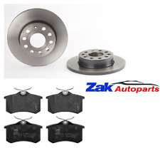 Rear Brake Discs and Pads Set FOR AUDI ALLROAD 4B 2.5 2.7 00->05
