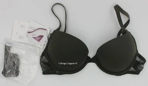 NWT LA PERLA 905892 "Shape Allure " Padded Underwire Bra, Dark Green, 32C, Italy - Picture 1 of 9