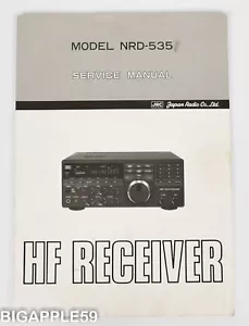 Manuale di assistenza in fabbrica per ricevitore radio a onde corte JRC NRD-535 - Foto 1 di 8