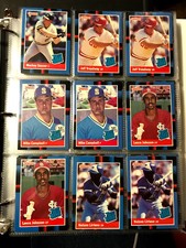1987 Leaf Donruss 88 MBA Baseball Trading Card Selection (28-100)