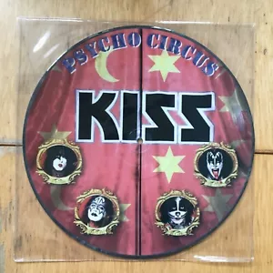 KISS Psycho Circus Picture Disc Pic Lp Vinyl Record UK Promo Rare - Picture 1 of 3