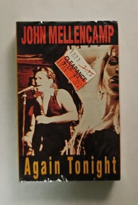 John Mellencamp - Again Tonight Cassette Single SEALED  - Image 1 of 4