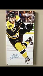 Dougie Hamilton Boston Bruins Autographed Cavas 14x28
