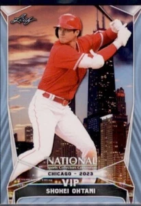 2023 The National NSCC Leaf Shohei Ohtani Promo VIP3 Angels - Bild 1 von 2