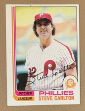 1982 OPC O-Pee-Chee Baseball Steve Carlton #68 Philadelphia Phillies
