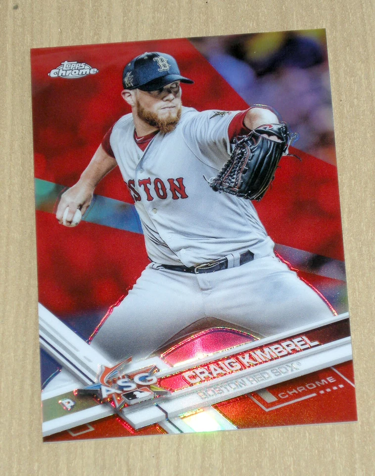 2017 Topps Update Mega Chrome Craig Kimbrell red refractor ASG 12/25 - Image 1 of 1