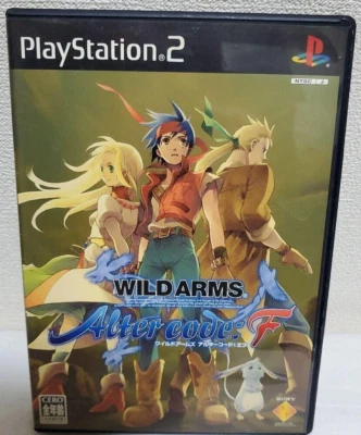 PS2 PlayStation 2 WILD ARMS Alter code: F Japanese Games With Box Tested Genuine - Image 1 of 3