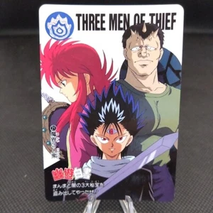 THREE MEN OF THIEF No.21 Yu Yu Hakusho Card Carddass Bandai 1993 Japanese Japan - Picture 1 of 5