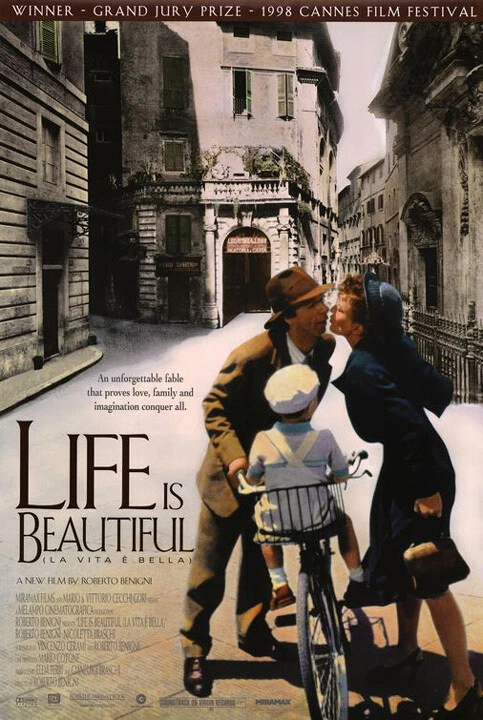 Life Is Beautiful (1998) Movie Poster, Original, SS, Unused, Near Mint, Rolled
