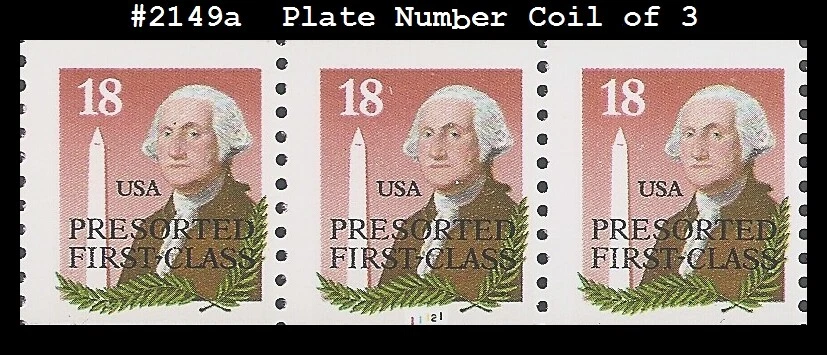 USA5 #2149a MNH PNC3 Pl #11121 George Washington & Monument - Image 1 of 1