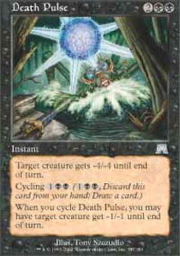 Death Pulse - Foil ~ Heavily Played Onslaught MTG Magic UltimateMTG Black Card - Image 1 of 1