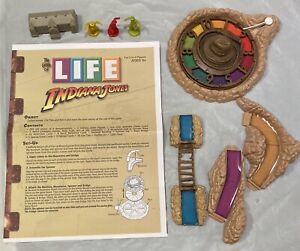 Indiana Jones Game of Life 2008 Replacement Pieces Parts Spinner Instructions