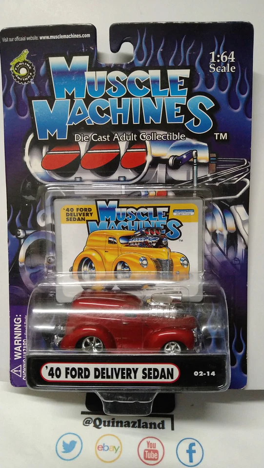 Muscle Machines '40 berlina consegna Ford (NG04) - Immagine 1 di 2