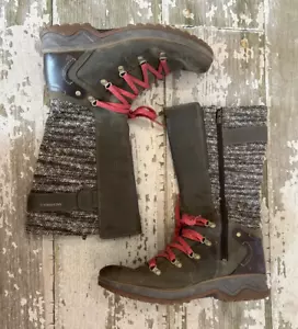 Merrell W's BUNGEE CORD EVENTYR Peak Waterproof Tall LEATHER Boots 11 EU 42,5 - Bild 1 von 7