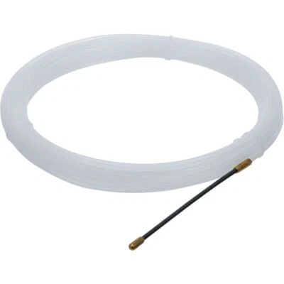 BGS Kabel Einziehband Einziehspirale Einziehdraht 3 mm Perlondraht 15 m - Bild 1 von 3