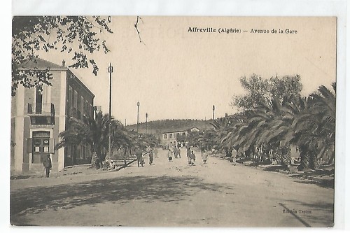 CPA 80 BETHENCOURT SUR MER GRANDE RUE (cliché pas courant