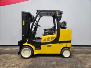 2017 YALE GLC120VX 2 STAGE 12,000LB CUSHION LPG FORKLIFT STK 14345 - Picture 1 of 21