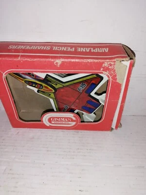 RARE TAILLE CRAYON GUISVAL  AVION F-15 A EAGLE M9  VINTAGE NEUF  BOITE 10 CM - Photo 1/4