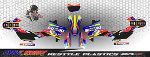 Restyle Polisport Suzuki DRZ400 DRZ 400 Supermoto SEMI CUSTOM GRAPHICS KIT RST1 - Picture 1 of 2