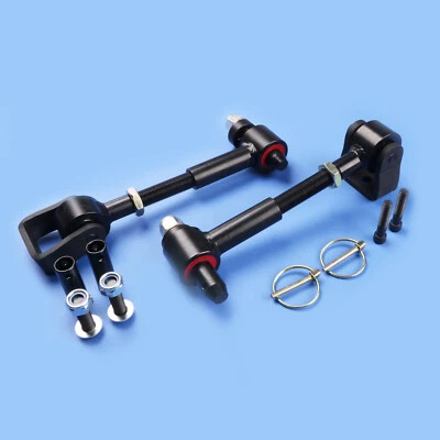86-92 Comanche MJ Front Sway Bar End Link Quick Release Disconnect For 1"-1.5" - Image 1 of 4