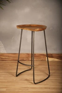 Industrial Style Bar Chair Pub Chair Heighted Chair Bar Counter Chair  - Bild 1 von 3