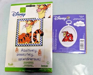 Menge 2 Disney Tigger gezählt Kreuzstich Kit von Janlynn & Splendiferous - Bild 1 von 12