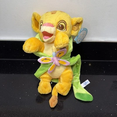 Disney Babies Simba in a Blanket Plush Toy from The Lion King Disneyland Resort  - Image 1 of 4