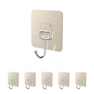 5er Pack selbstklebende Deckelhalter Haken kompatibel mit Kümmelpfanne, Wandaufhänger Wi... - Bild 1 von 7