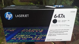 HP 647A black toner cartridge - Zdjęcie 1 z 1