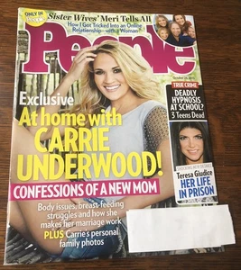 October 26, 2015 PEOPLE MAGAZINE - Cover: Carrie Underwood - Bild 1 von 4