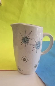 JARRA ATÓMICA FRANCISCAN STARBURST 7 1/4", OZ, MCM - Imagen 1 de 10