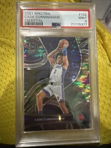 2021-22 Panini Spectra Cade Cunningham Rc Celestial Prizm /99 PSA 9 POP 12 - Bild 1 von 6