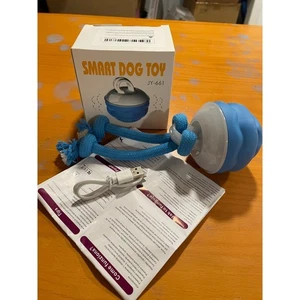 Smart Dog Toy Interactive Ball Rope LED Light Music Rechargeable TESTED COMPLETE - Picture 1 of 8