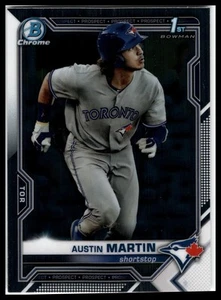 2021 Bowman #BCP-87 Austin Martin Chrome Prospects - Bild 1 von 2