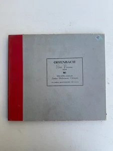 Offenbach - Gaite Parisienne 12" 78 RPM Record Set 1950 Columbia Masterworks - Foto 1 di 10