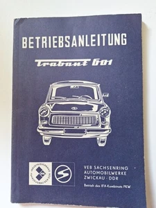 Betriebsanleitung Trabant 601 mit Schaltplan- Original - Bild 1 von 2
