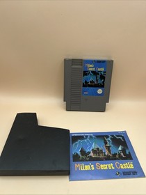 Milon's Secret Castle NES Nintendo Entertainment System Game Cartridge