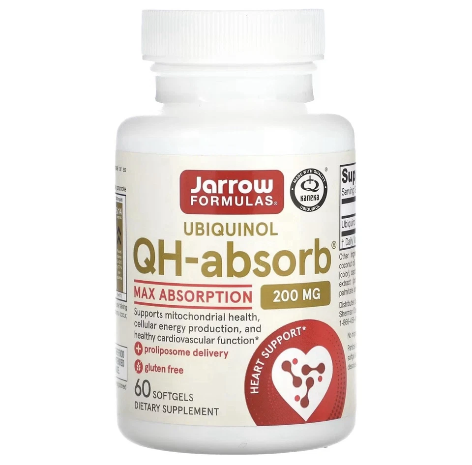 Jarrow QH-absorb, ubiquinol Foto 1 de 1