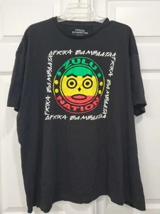 Zulu Nation Afrika Bambaataa Herren T-Shirt Größe 3XL Schwarz Baumwolle 2024 - Bild 1 von 8