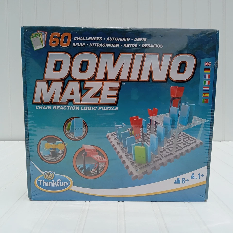 ThinkFun Domino Maze STEM Toy & Logic Game Boys & Girls Ages 8 & Up Kids NEW - Image 1 of 4
