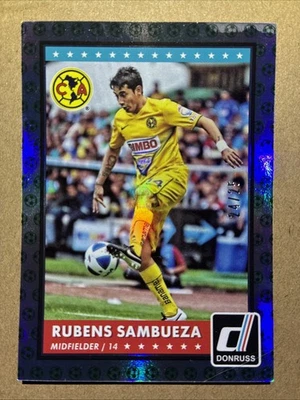 2015 Panini Donruss - Rubens Sambueza #67 Green Soccer Ball /25 - Image 1 of 2