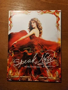 Taylor Swift 2011 World Tour Speak Now Program Tour Book W/ Poster Uncirculated! - Picture 1 of 12