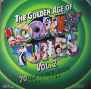 GOLDEN AGE OF LOONEY TUNES VOL 2 (1931-1948) LASERDISC - Foto 1 di 1