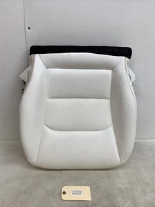 17-23 Tesla Model 3 Front Row Seat Cushion Bottom White 1452871-02-D 32127 UP - Imagen 1 de 7